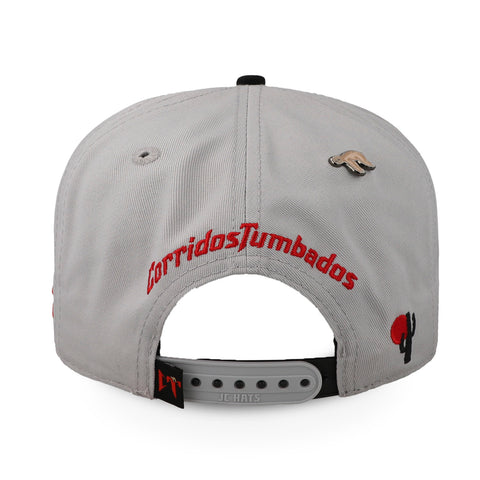 Gorra JC HATS Corridos Tumbados Gris Unitalla