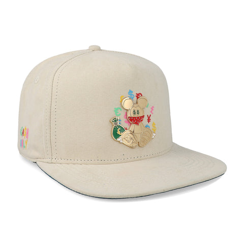 Gorra Cash Only 23 Rich Golden Mouse Blanco Unitalla