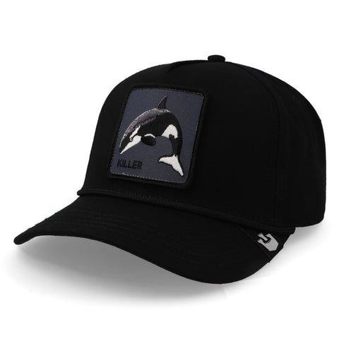 Gorra Goorin Bros 1011107 Killer Whale 100 Negro Unitalla