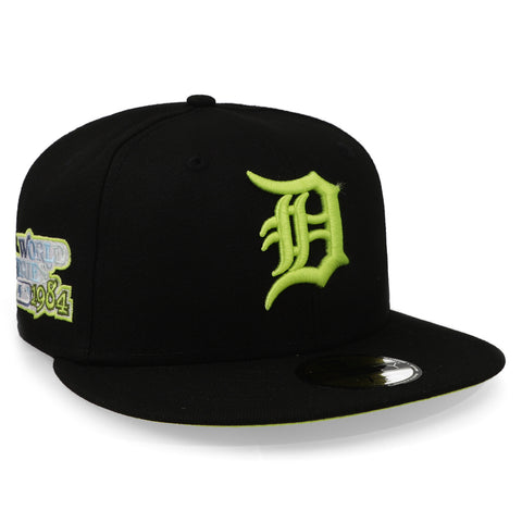 Gorra New Era 59 Fifty MLB Tigers Activist Negro Cerrada