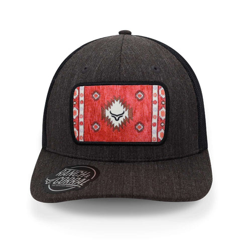 Gorra Ranch & Corral Rcn14 Navajo 14 Gris Oscuro Unitalla