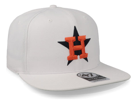 Gorra '47 MLB Astros No Shot Captain Blanco Unitalla