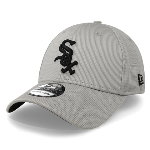 Gorra New Era 39 Thirty MLB White Sox Curva Gris Cerrado