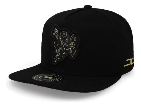 Gorra Jc Hats Hats Jump 2027 Negro Gold Unitalla