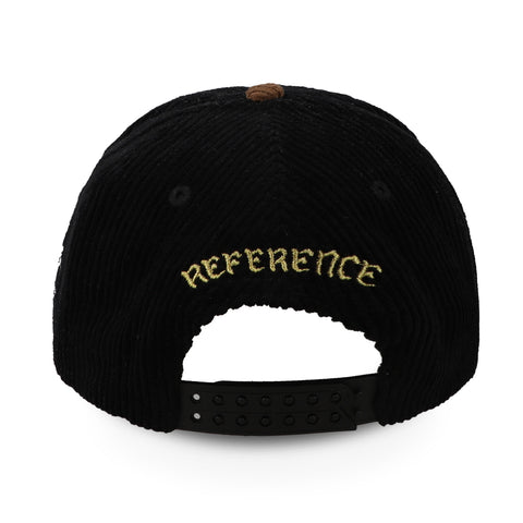 Gorra Reference Corduroy Negro Café Unitalla