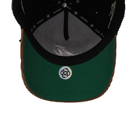 Gorra Reference Corduroy Negro Café Unitalla