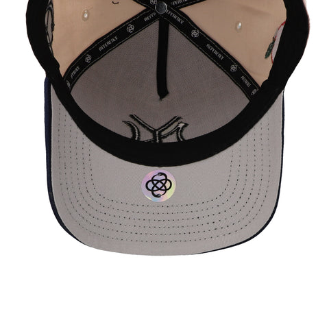 Gorra Reference Natural con Marino NY
