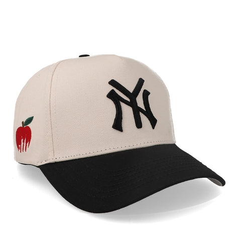 Gorra Reference Natural con Negro NY