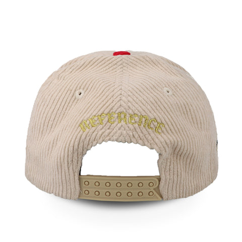 Gorra Reference Pana Bullsox Natural con Rojo