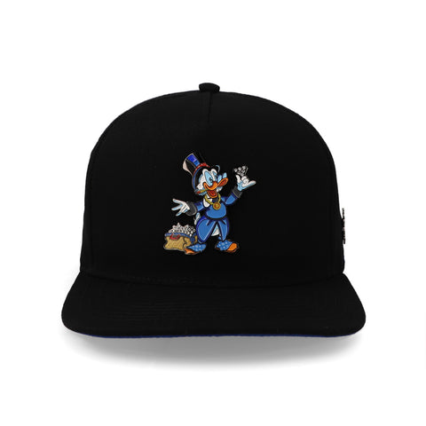 Gorra Cash Only 23 Mc Pato Pedreria Negro Unitalla