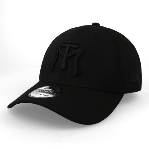 Gorra New Era 39 Thirty LMB Sultanes Black on Black Cerrada