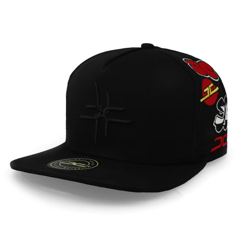 Gorra JC Hats JC Doble 2867 Negro Unitalla