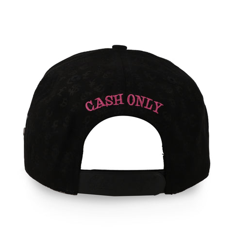 Gorra Cash Only Panter Face Print Full Black Unitalla