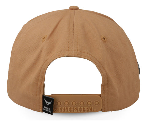 Gorra Ranch & Corral Retro 08 Rco08 Beige/negro Unitalla