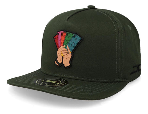 Gorra Jc Hats Never Look 1866 Verde Unitalla