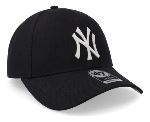 Gorra '47 MLB Yankees Hom MVP Wool Negro Unitalla