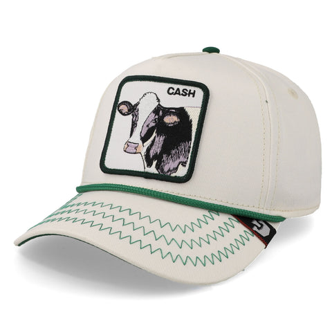 Gorra Goorin Bros 1011326 Cash Cow 100 Blanco Unitalla
