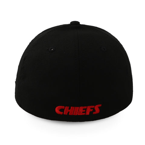 Gorra New Era 39 Thirty NFL Chiefs Team Classic Negro