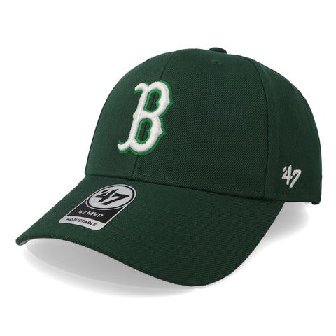 Gorra '47 MLB Red Sox MVP Verde Oscuro Unitalla