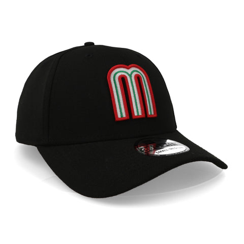Gorra New Era 39 Thirty México M Negro Cerrada