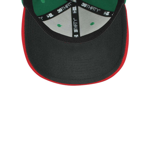 Gorra New Era 39 Thirty MLB México M Kelly Escarlata