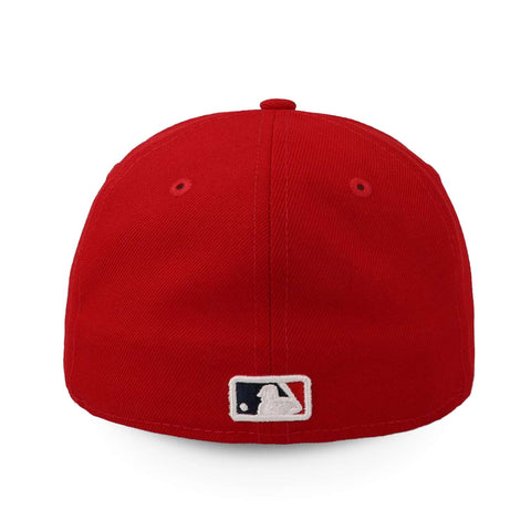 Gorra New Era 59 Fifty MLB Angels Ac Performance Game Rojo