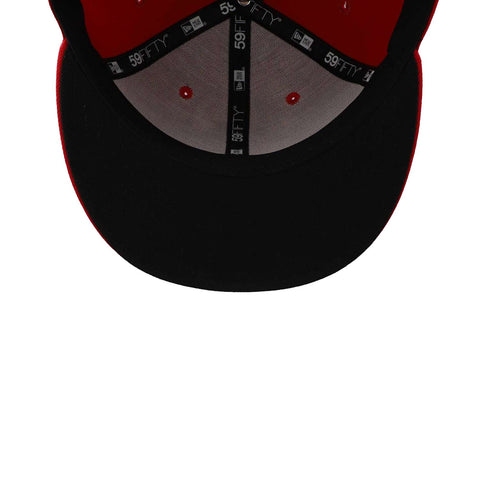 Gorra New Era 59 Fifty MLB Angels Ac Performance Game Rojo