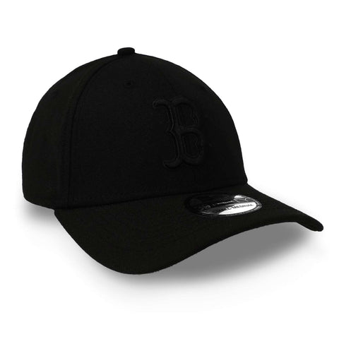 Gorra New Era 39 Thirty MLB Red Sox Black On Black Cerrada
