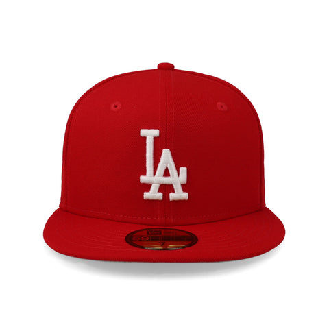Gorra New Era 59 Fifty MLB Dodgers Basic Escarlata