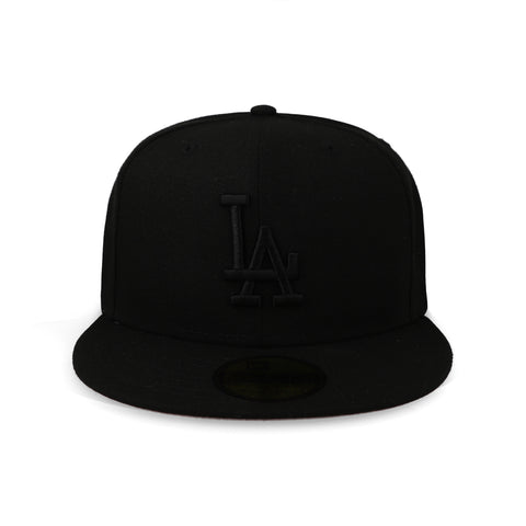 Gorra New Era 59 Fifty MLB Dodgers Basic Black On Black