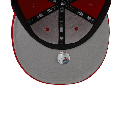 Gorra New Era 59 Fifty MLB White Sox Basic Rojo/Blanco
