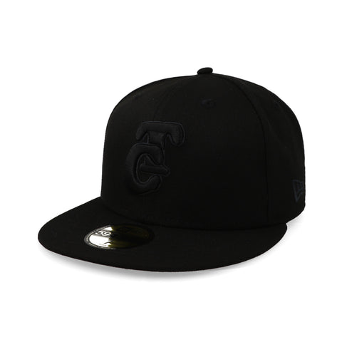 Gorra New Era 59 Fifty LMP Tomateros Negro GM Cerrada