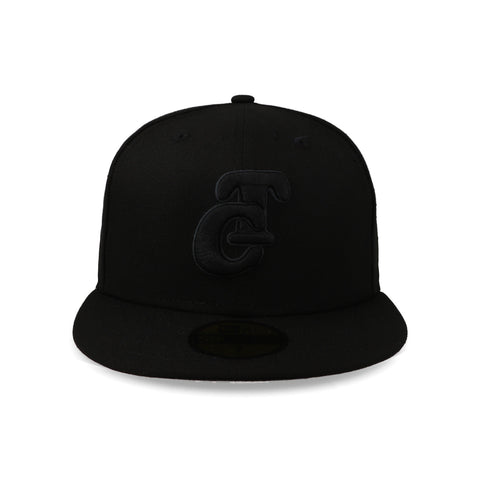 Gorra New Era 59 Fifty LMP Tomateros Negro GM Cerrada
