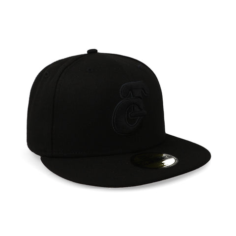 Gorra New Era 59 Fifty LMP Tomateros Negro GM Cerrada