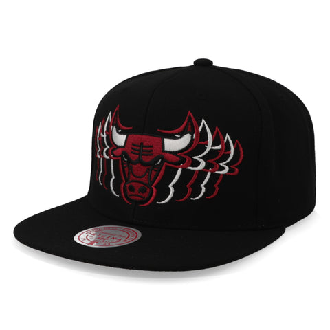 Gorra Mitchell & Ness NBA Team Vibes Bulls Negro Unitalla