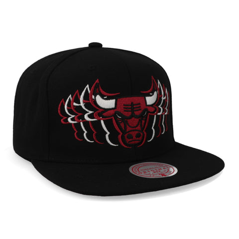 Gorra Mitchell & Ness NBA Team Vibes Bulls Negro Unitalla