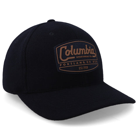 Gorra Columbia Mount Blackmore II Ball Cap Negro Cerrado