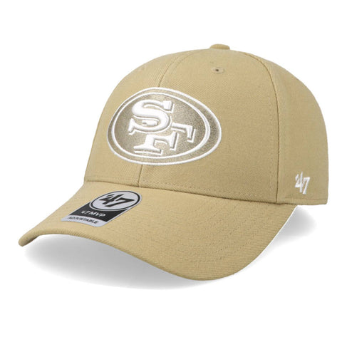 Gorra '47 NFL 49ers Ballpark 47 MVP Khaki Unitalla