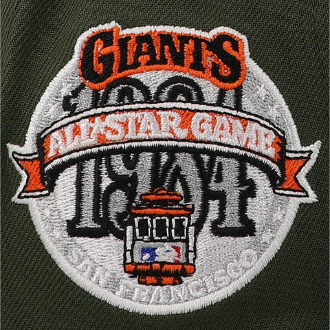 Gorra New Era 59 Fifty MLB Giants 84ASG Rifle Green Blush