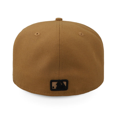 Gorra New Era 59 Fifty MLB Dodgers Wheat Gris UV 2