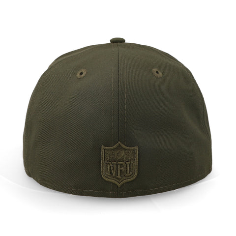 Gorra New Era 59 Fifty NFL Raiders Core Verde Olivo Unitalla