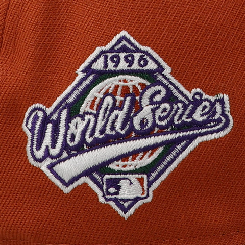 Gorra New Era 59Fifty MLB Yankees Geology Naranja Cerrada