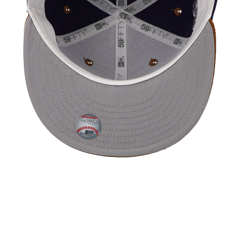 Gorra New Era 59Fifty MLB Yankees Geology Morada Cerrada