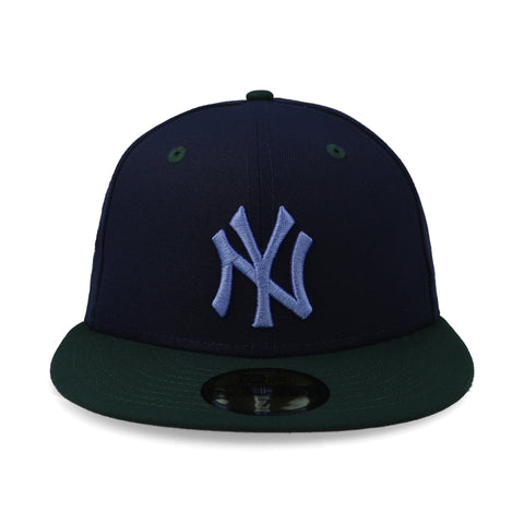 Gorra New Era 59Fifty MLB Yankees Geology Verde/Azul Cerrada