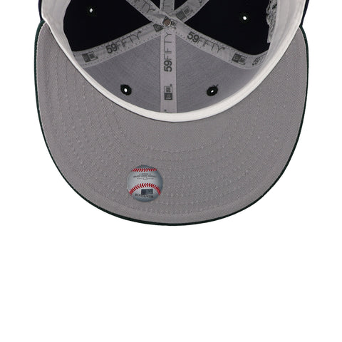 Gorra New Era 59Fifty MLB Yankees Geology Verde/Azul Cerrada