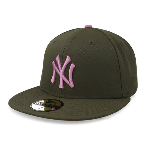Gorra New Era 59Fifty MLB Yankees Lavender Field Verde