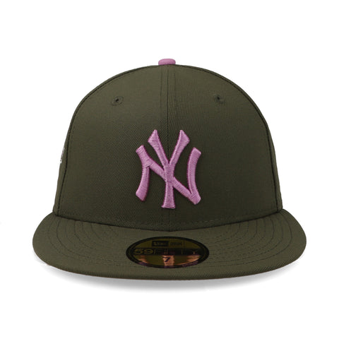 Gorra New Era 59Fifty MLB Yankees Lavender Field Verde