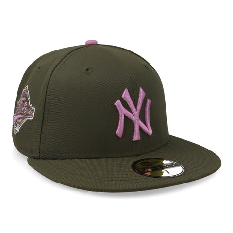 Gorra New Era 59Fifty MLB Yankees Lavender Field Verde