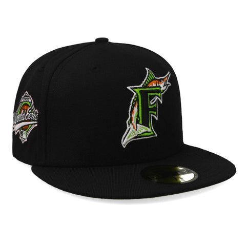 Gorra New Era 59Fifty MLB Marlins All Sorts Negro Cerrada