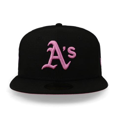 Gorra New Era 59 Fifty MLB Athletics Activist Negro/Floral
